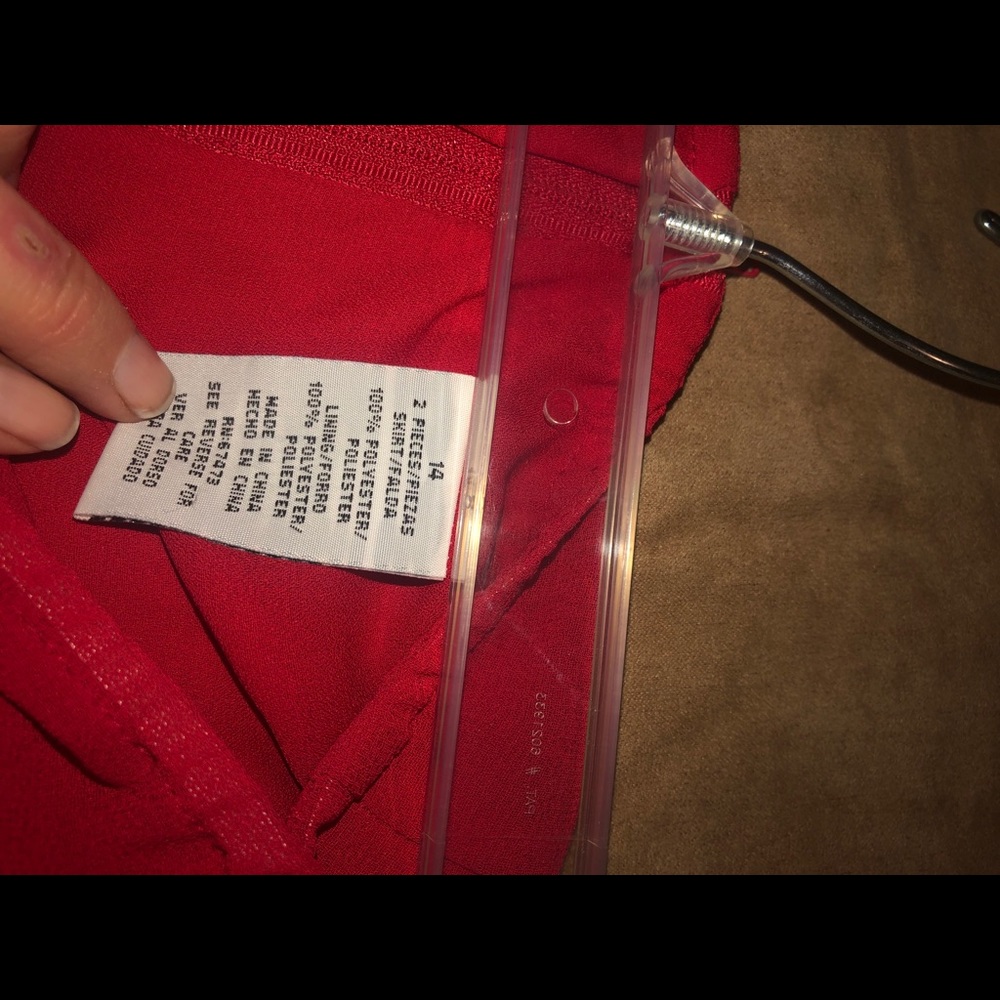 Red Dressy Skirt
